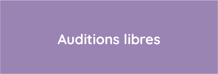 auditions libres