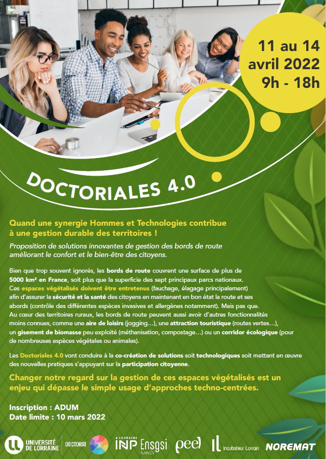 flyer doctoriales 2022