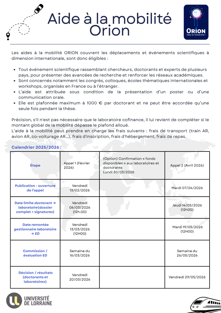 mobilité ORION